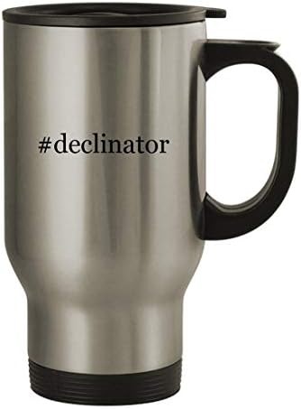 Подарък дрънкулки declinator - Пътна Чаша от Неръждаема Стомана за 14 грама, сребрист