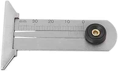 KJHD ZYZMH Метър Дълбочина на протектора на автомобилните Гуми от Неръждаема Стомана 0-30 мм, Инструмент За Измерване на дълбочина на Челюстите