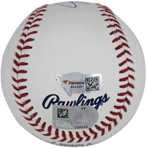 Редс Хънтър Грийн Подписа Oml Baseball С Автограф от MLB & Fanatics - Бейзболни топки с автографи