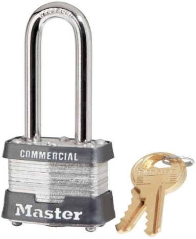 Окачени заключване Master Lock 3KA LH (6 броя в пакета)
