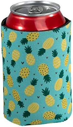 Кулата за бира и Слим-кутии, 6 опаковки - Летни Изолационни ръкави за напитки Cactus, гама - идеален за къмпинг, партита и тайлгейтинга