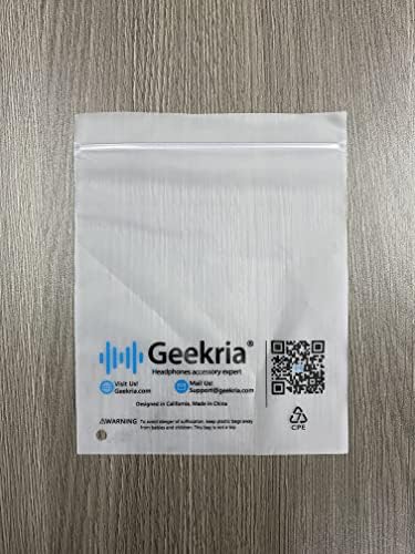 Калъф за слушалки Geekria Shield, който е Съвместим с Новия Калъф за безжични слушалки-притурки Bose Quietcomfort накрайници за уши II True, работа на смени Пътна чанта в твърда обвивка с кабел за съхранение (сив)