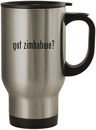 Подарък украшения има в Зимбабве? - Пътна Кафеена Чаша от Неръждаема Стомана за 14 грама, Сребриста